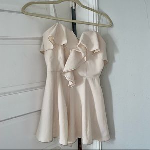 Vestique Nude strapless romper